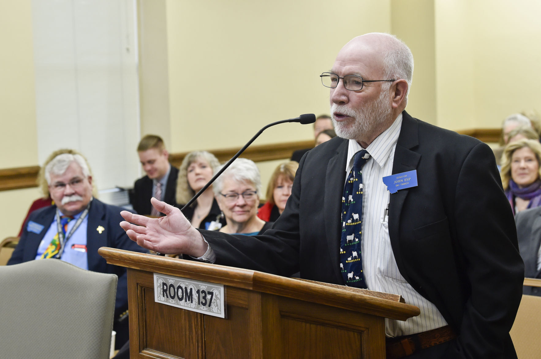 Sen. John Esp, R-Big Timber,